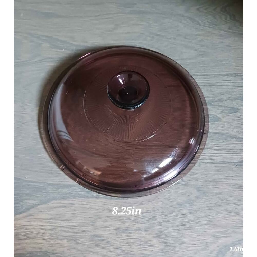 Pyrex Cranberry lid V-2.5-C